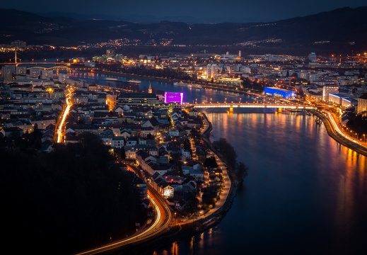 Ars Electronica Center from the distance