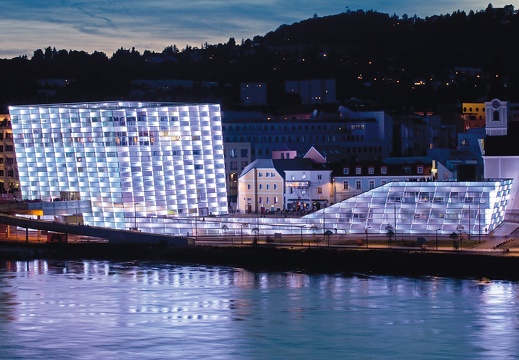 Light façade Ars Electronica Center