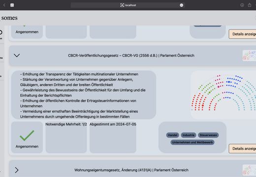 somes – Plattform für politische Transparenz / Tim Herbst (AT), Lukas Zöhrer (AT), Florian Nagy (AT)