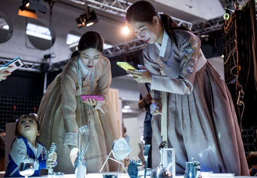 Impression of the FUNGUAGE ROOM at Open Futurelab, POSTCITY