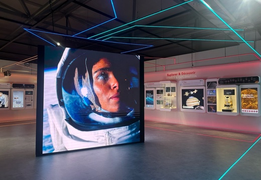 Impressions of ESA Space Pavilion / Ars Electronica Solutions