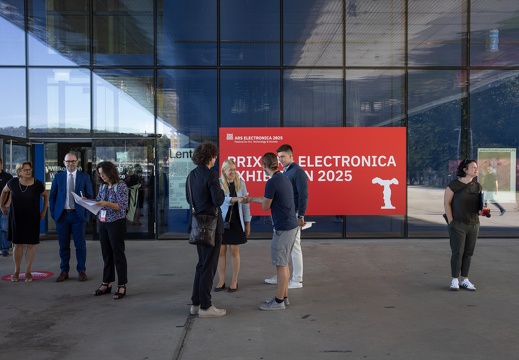 Impression Press briefing at Lentos Kunstmuseum Linz, September 1, 2025