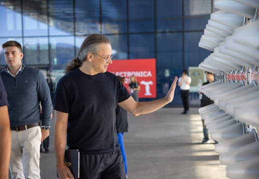 Impression Press briefing at Lentos Kunstmuseum Linz, September 1, 2025