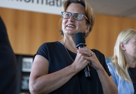 Impression Press briefing at Lentos Kunstmuseum Linz, September 1, 2025