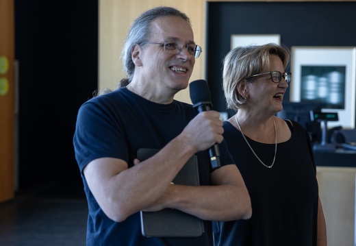 Impression Press briefing at Lentos Kunstmuseum Linz, September 1, 2025