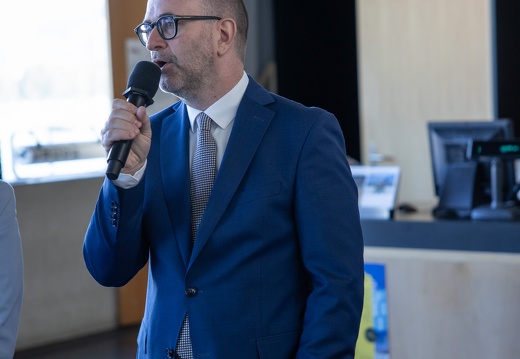 Impression Press briefing at Lentos Kunstmuseum Linz, September 1, 2025