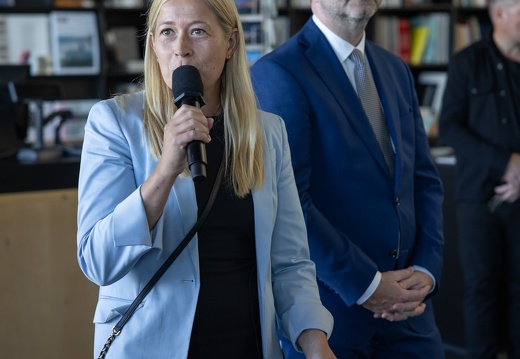 Impression Press briefing at Lentos Kunstmuseum Linz, September 1, 2025