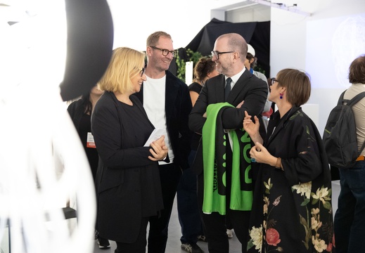 Impressions from the Pre-Opening Walk at University of Arts Linz