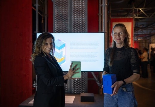 Impression of The EuroStack Project / Francesca Bria (IT/DE), Dirma Janse (NL)