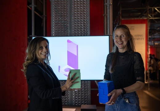 Impression of The EuroStack Project / Francesca Bria (IT/DE), Dirma Janse (NL)