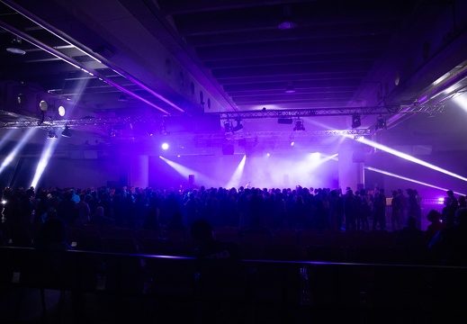 Impression of Ars Electronica Nightline 2025 / FlexFab (CH)