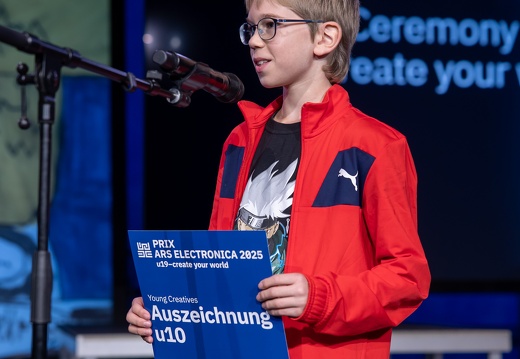 Award Ceremony u19—create your world 2025