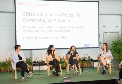 Citizen Science in Policy, for Commons, as Activism / Alexandra Albert (GB), Ivana Radović (RS), Katrin Vohland (DE/AT), Sarah Williams (US)