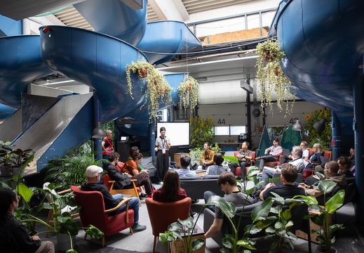 Town Hall Meeting: How to partner with the Ars Electronica Festival? / Veronika Liebl (AT), Christl Baur (DE/AT)