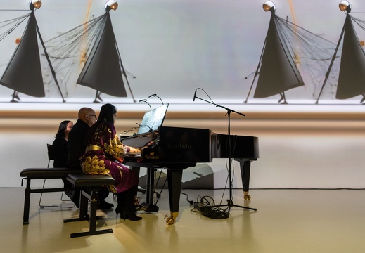 Deep Space Concert: Pianographique – 3 x 90 / Maki Namekawa (AT/JP), Dennis Russell Davies (AT/US), Isabel Davies (AT)