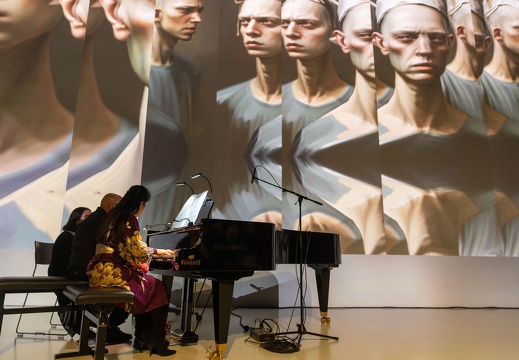 Deep Space Concert: Pianographique – 3 x 90 / Maki Namekawa (AT/JP), Dennis Russell Davies (AT/US), Isabel Davies (AT)