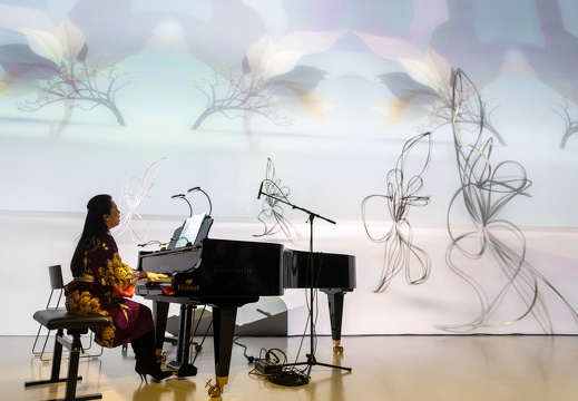 Deep Space Concert: Pianographique – 3 x 90 / Maki Namekawa (AT/JP), Dennis Russell Davies (AT/US), Isabel Davies (AT)