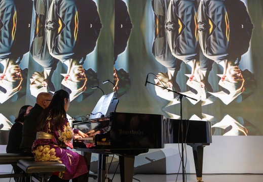 Deep Space Concert: Pianographique – 3 x 90 / Maki Namekawa (AT/JP), Dennis Russell Davies (AT/US), Isabel Davies (AT)