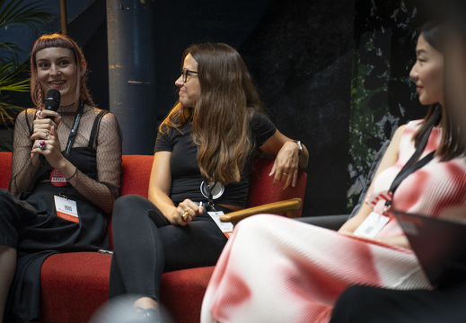 Future Humanity: Open Research Talk II / Airí Dordas Perpinyà (ES), Jiabao Li (CN), Misako Kawata (JP), Takashi Nishimura (JP), Kyoko Kunoh (JP)